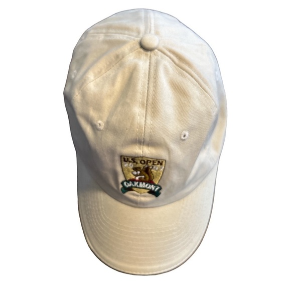 US Open Golf Hat Cap Oakmont 2007 107th USGA Member Adjustable Tan - Picture 2 of 8